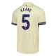 Everton Michael Keane #5 Gostujuci Dres 2025-26 Kratak Rukav